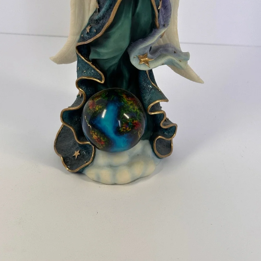 Lenox Millennium Pencil Angel‎ Figurine The World is at Her Feet 1999 - Picture 8 of 16